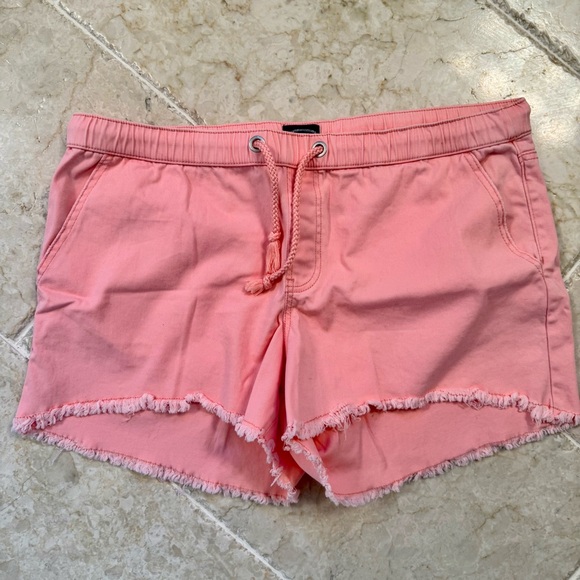 Anthropologie Green and Pink Shorts - Picture 3 of 8